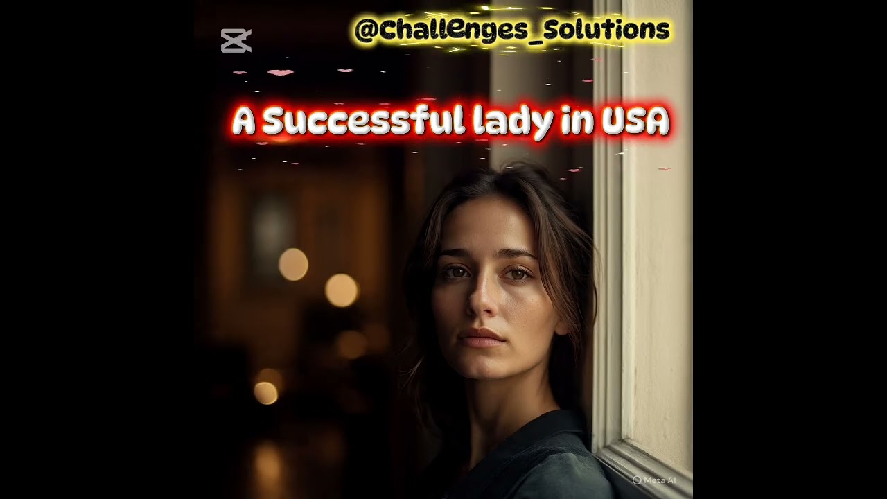 A successful lady in USA @Challenges_Solutions12 