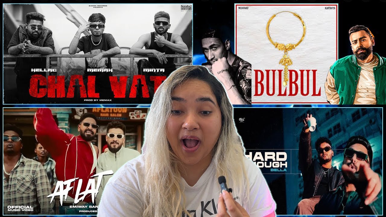 Новейший индийский хип-хоп, просто огонь! 🔥 Chal Vat, Bulbul, Aflatoon и Hard Enough Reaction