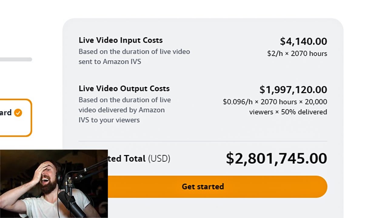 Asmon finds out how much money his unmonetized alt channel costs Twitch