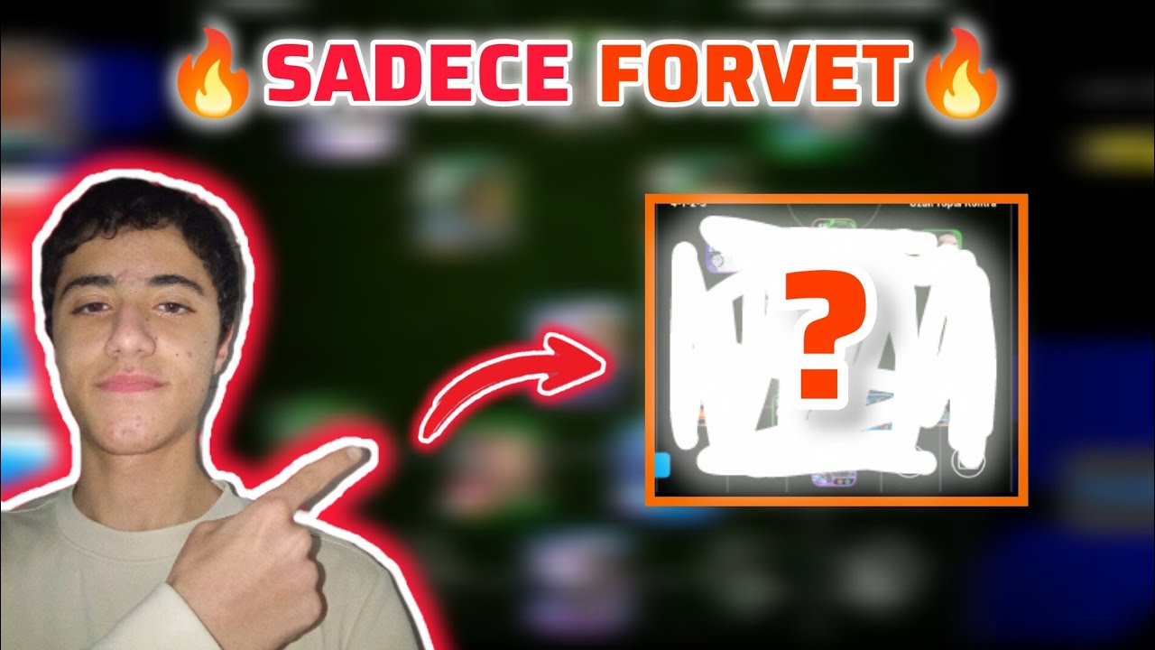 Sadece Forvetlerle kadro kurup maç yaptık 🔥 