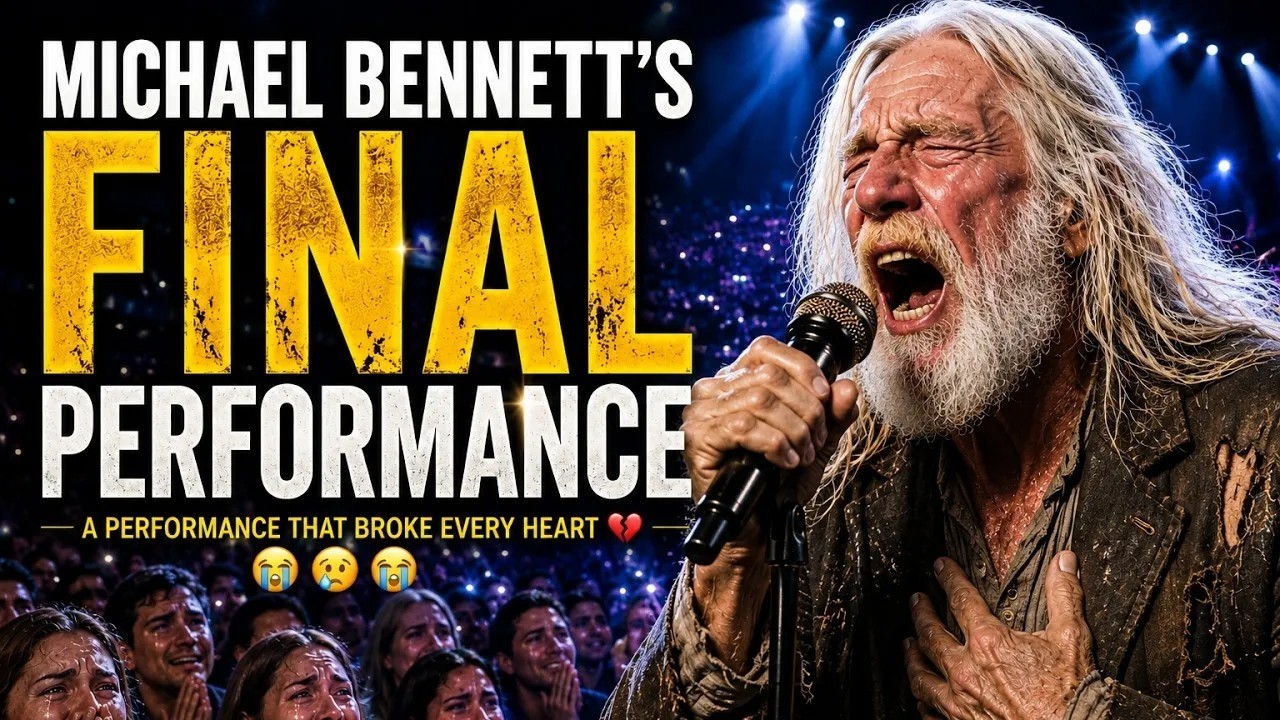 Michael Bennett&rsquo;s Final Performance   Left The Entire Crowd In Tears   Emotional Hard Rock !