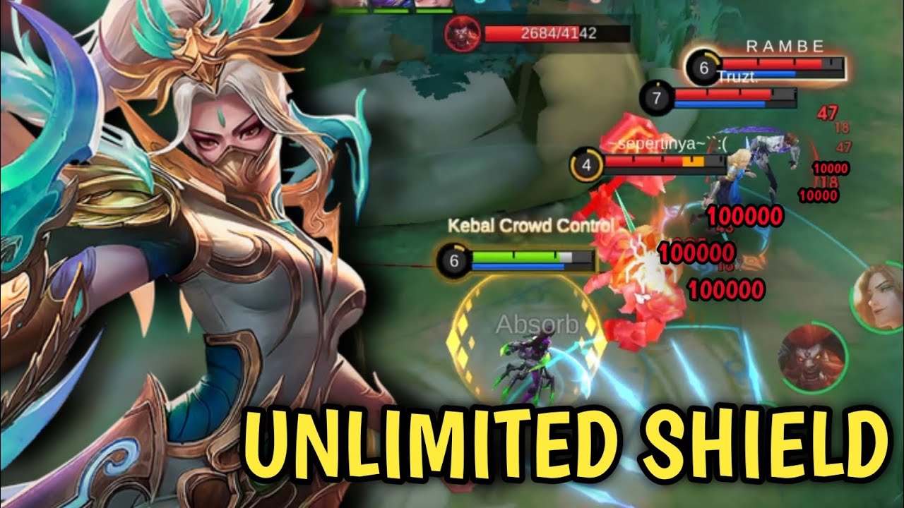 UNLIMITED SHIELD!! TOP GLOBAL HANABI - HANABI BEST BUILD 2026 - Mobile Legends 