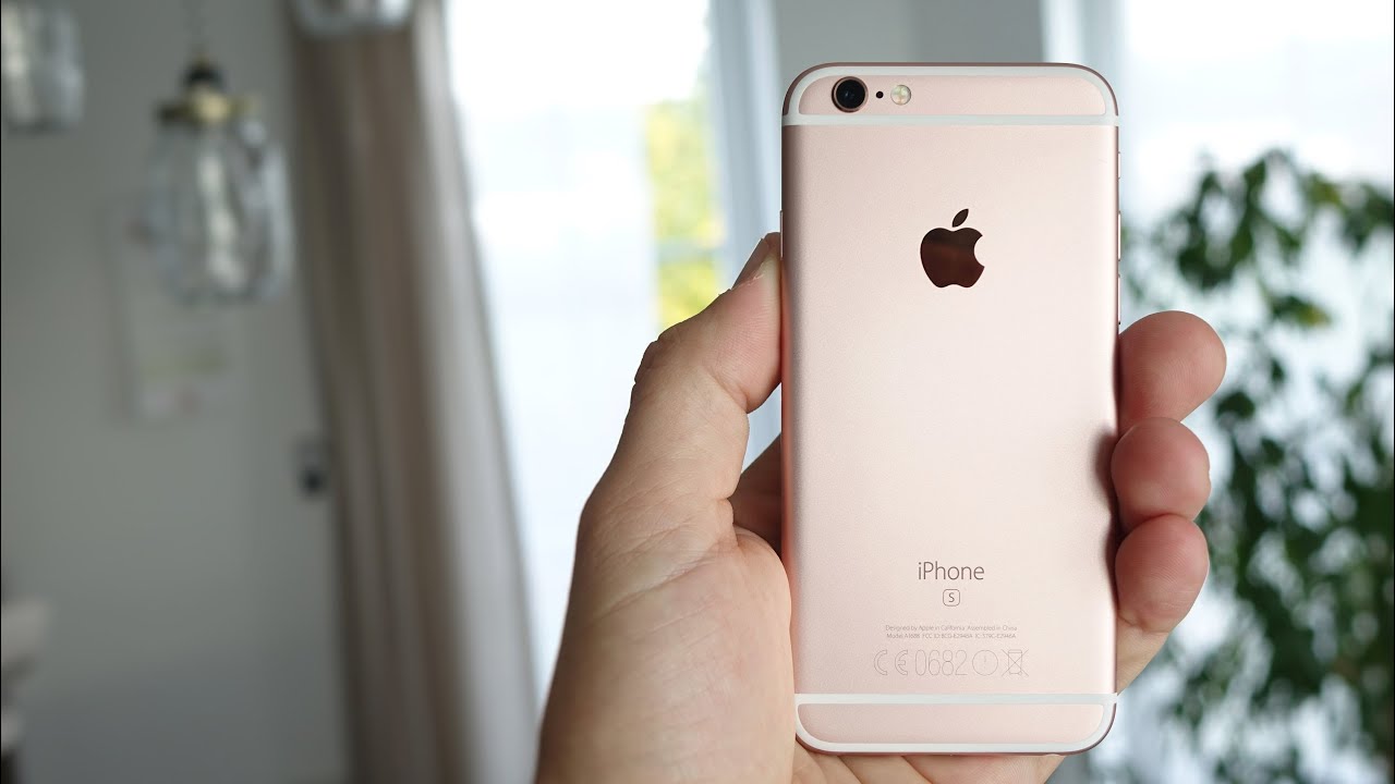 Unboxing & Setup: Apple iPhone 6s, Rosegold, 64GB (deutsch)