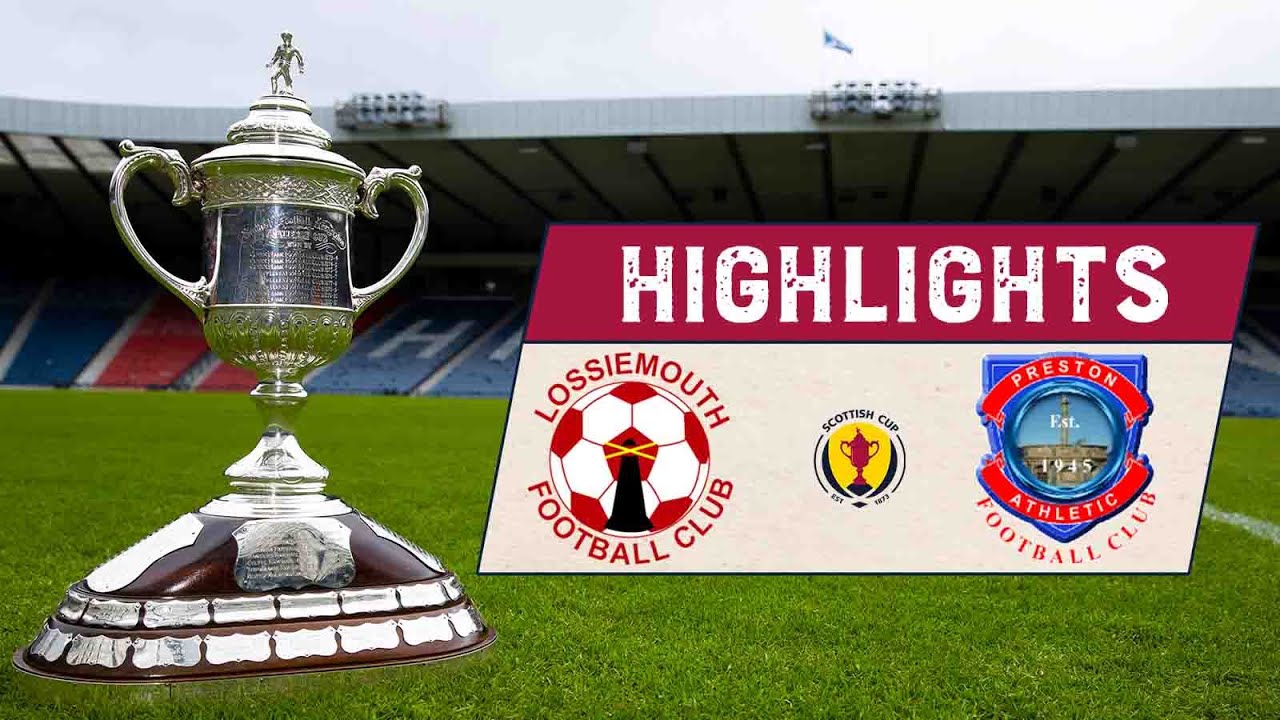 HIGHLIGHTS | Lossiemouth 0-3 Preston Athletic | Scottish Cup 2021-22 First Round