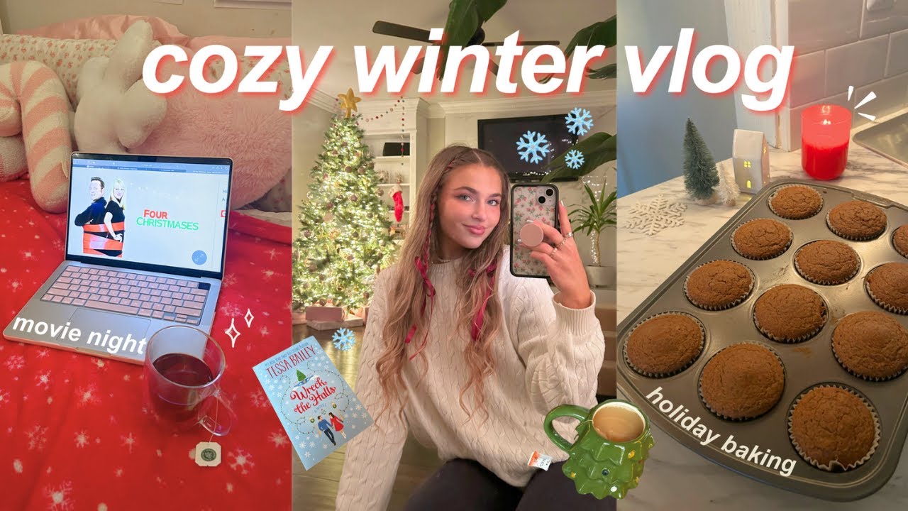 WINTER VLOG ❄️⛄️ christmas markets, holiday baking, cozy & aesthetic