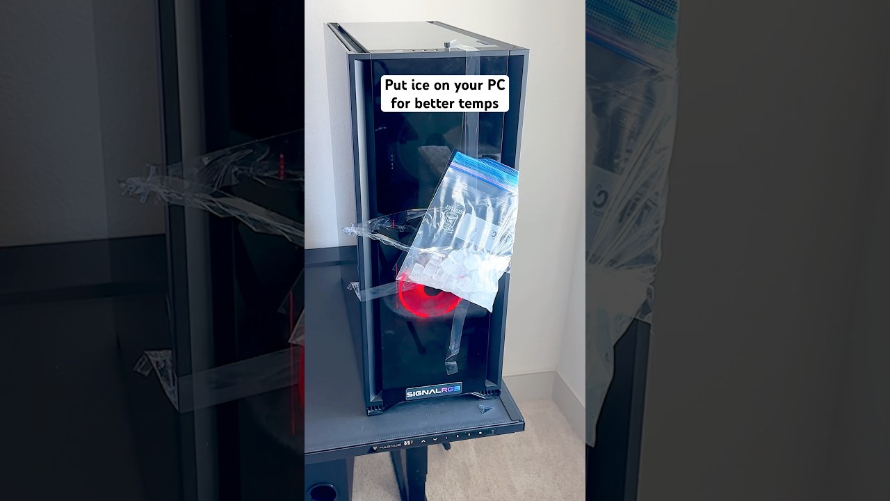World&rsquo;s coldest gaming PC