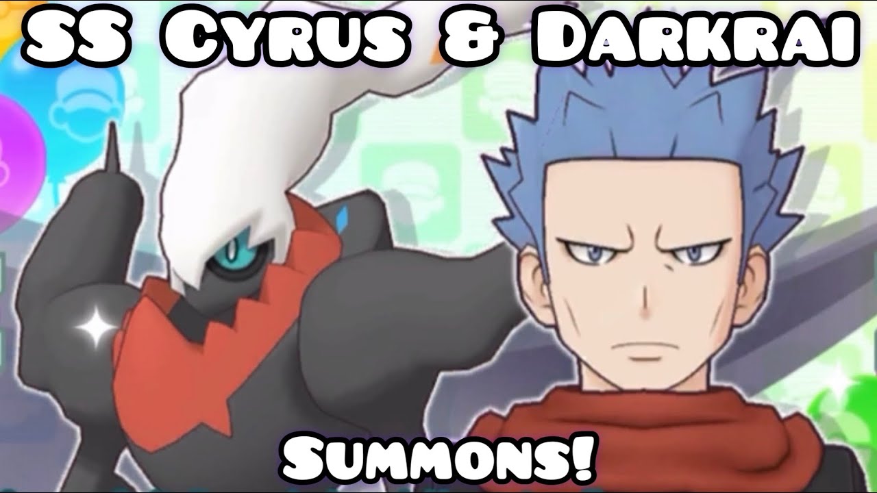 SS Cyrus & Darkrai Summons | Pok&eacute; Fair Scout in Pok&eacute;mon Masters EX (Quick Pulls)