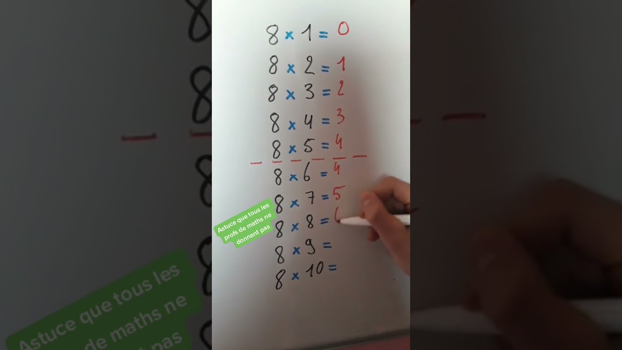 astuces de math 👍👍