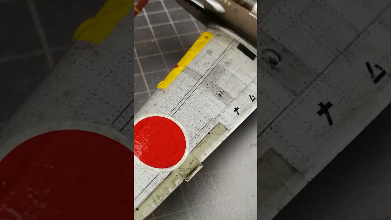 Japanese army fighter Ki-61 1/72 part 5 FINAL #hobby #scalemodel #art #army #airplane #japan