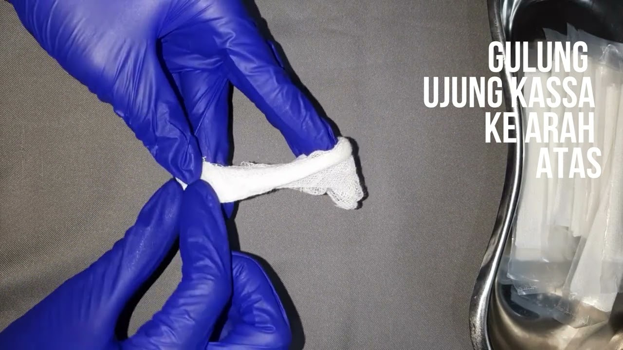 CARA MEMBUAT TAMPON GIGI YANG TAHAN DAN ANTI RUSAK SAAT DI GIGIT