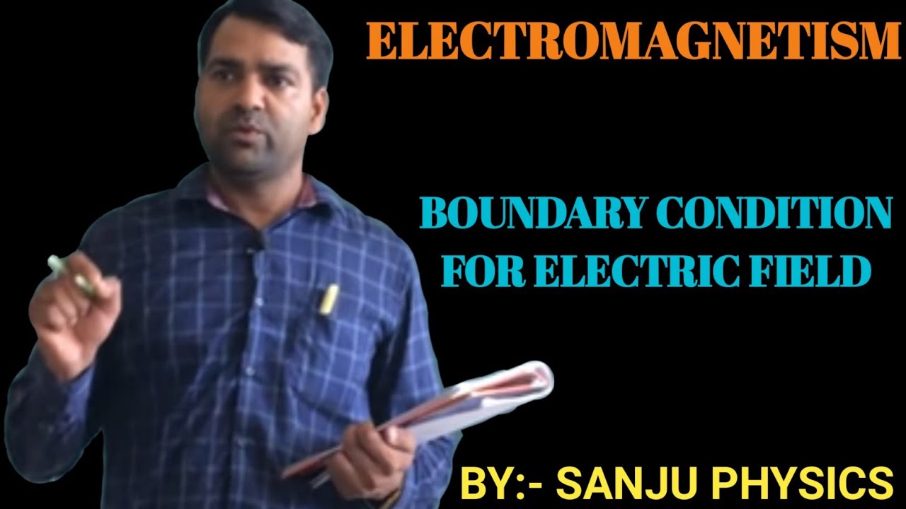 LEC-52 BOUNDARY CONDITION FOR ELECTRIC FIELD