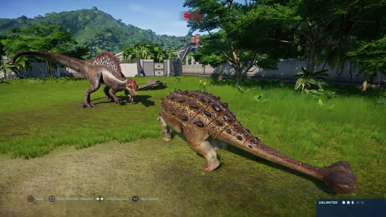 Jurassic World Evolution:  Jurassic Park battle Royale