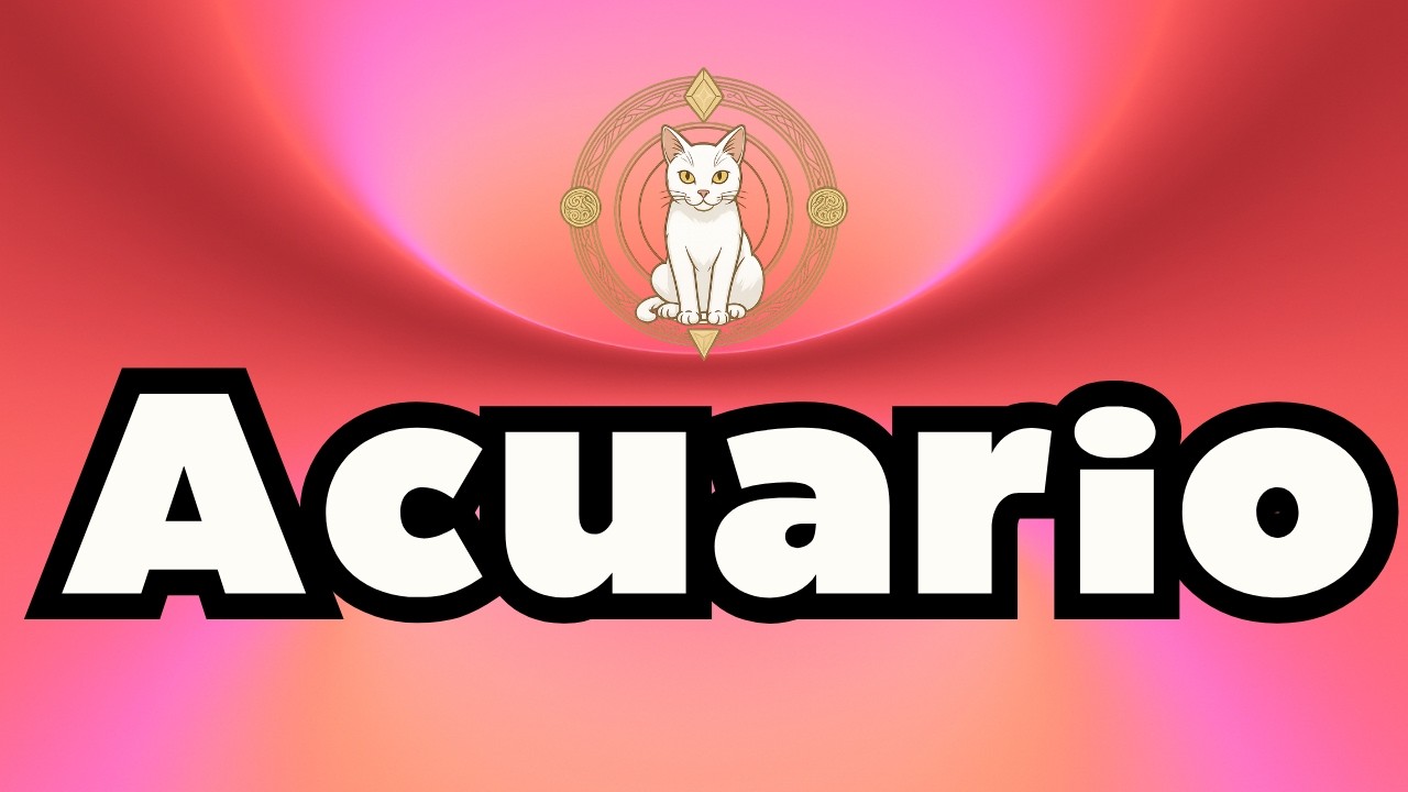 ACUARIO, AGÁRRATE FUERTE! TREMENDAS TUS CARTAS! ESTÁS BENDECIDO! NO PUEDES IGNORAR ESTA SEÑAL!