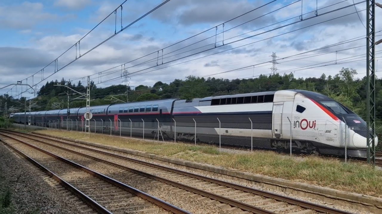 Trenes alta velocidad, trenes S449 sin parada, S447 se pasa de parada. RODALIES HOSTALRIC