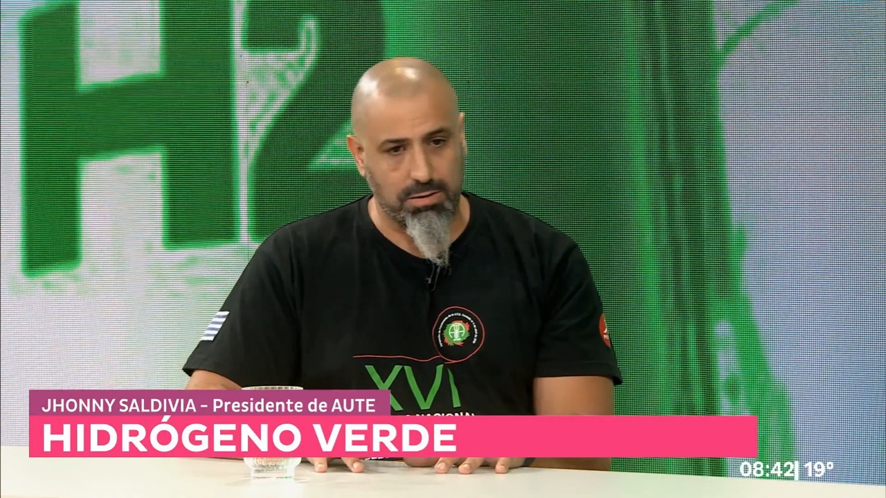 Jhonny Saldivia presidente de AUTE se refirió en #5Sentidos sobre el hidrógeno verde