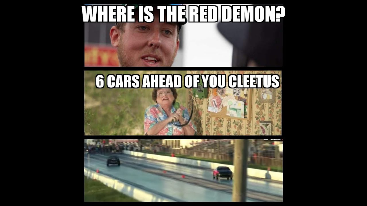 Red Demon races Leroy the Savage