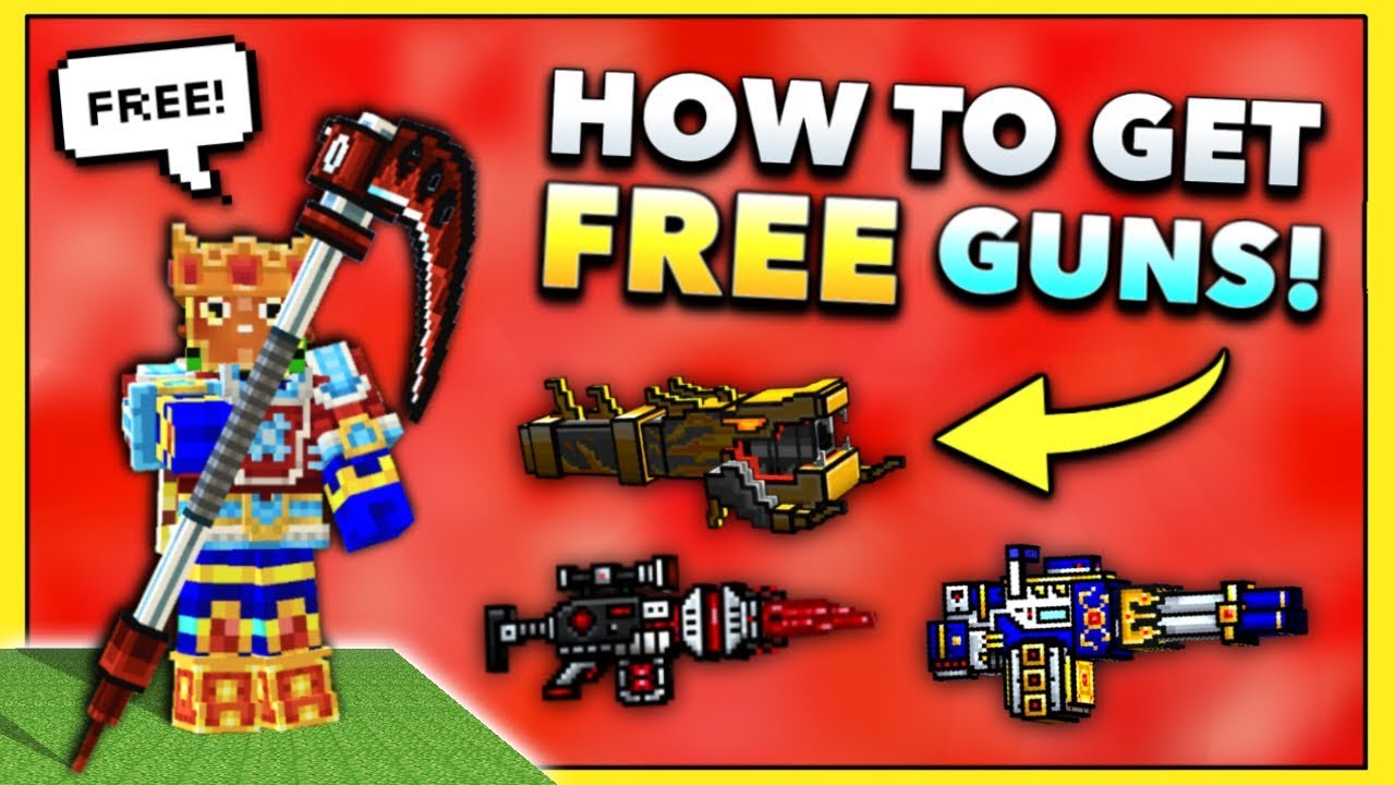 *NEW* How to Get ALL GUNS FREE in Pixel Gun 3D!!