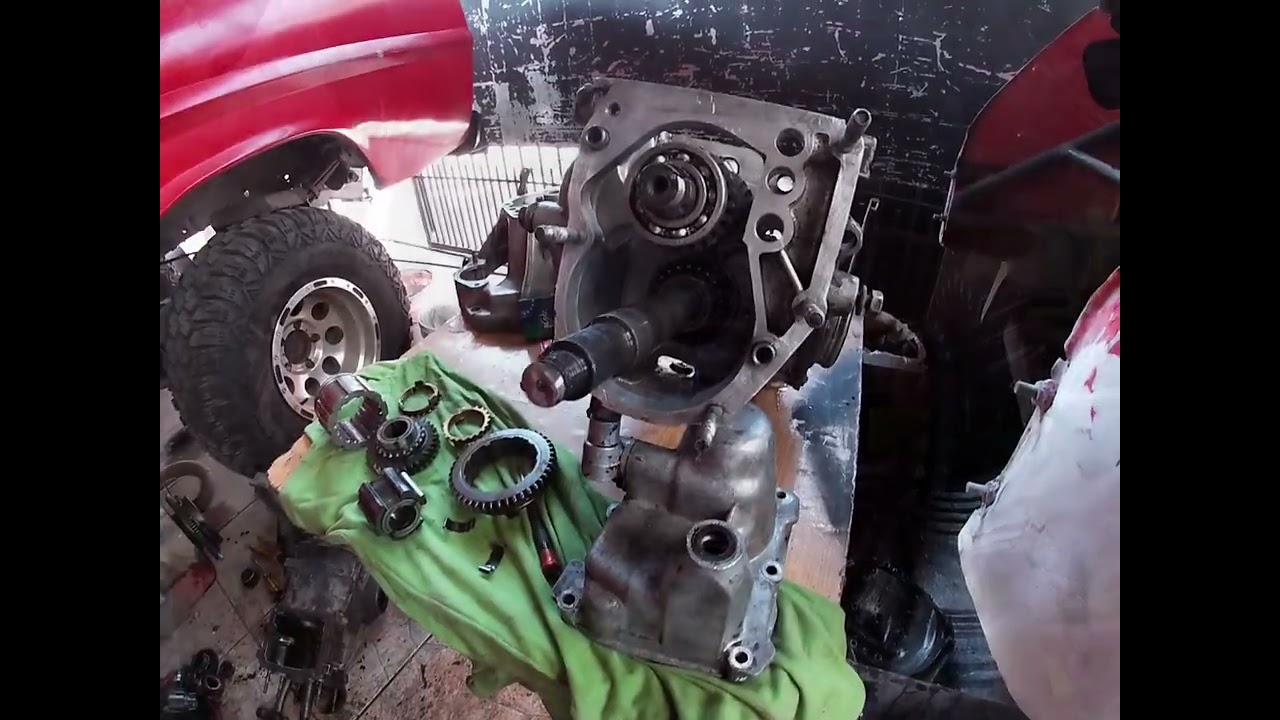 reparación caja de cambios Fiat 600 caja standard