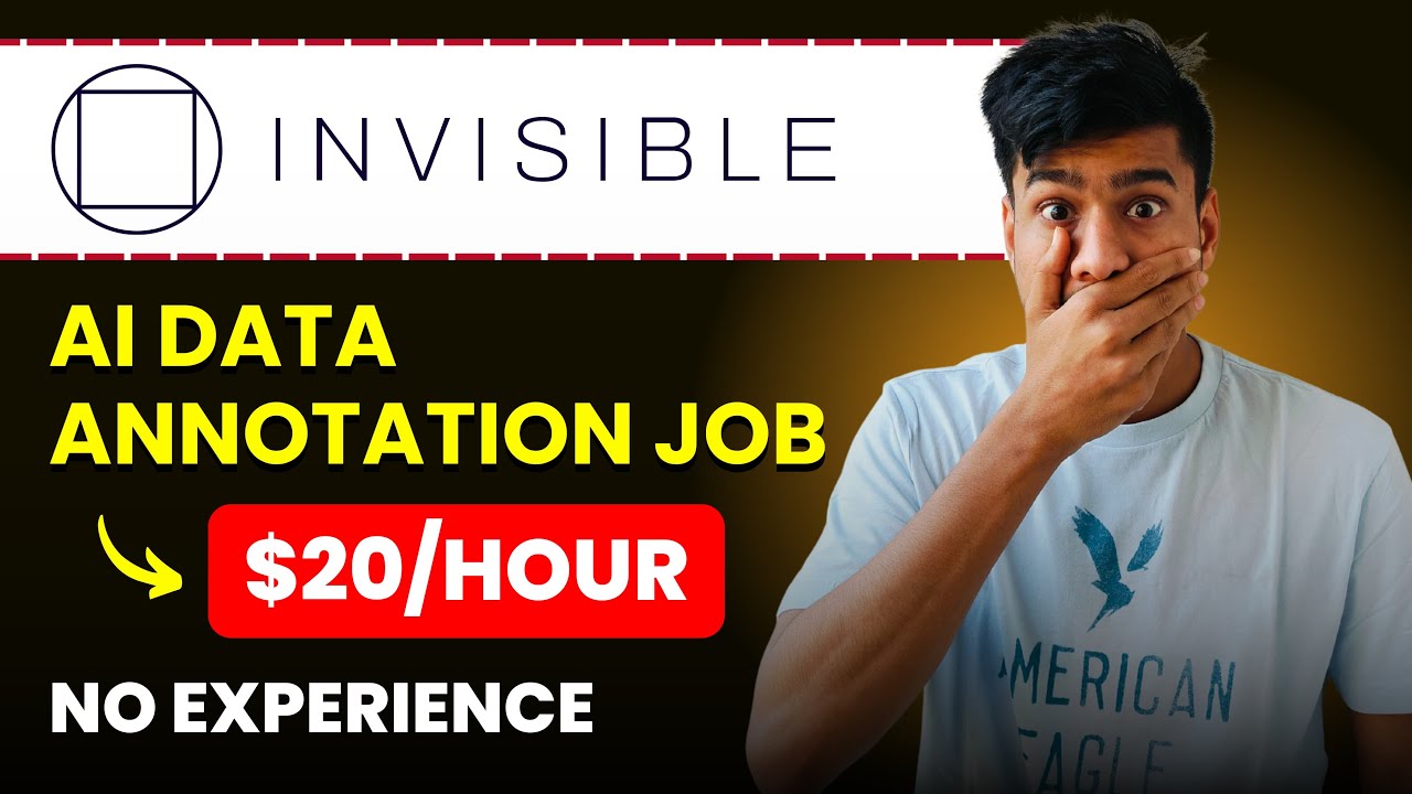 Invisible.co Data Annotation & AI Trainers Hiring | Land a Remote AI Job with NO EXPERIENCE
