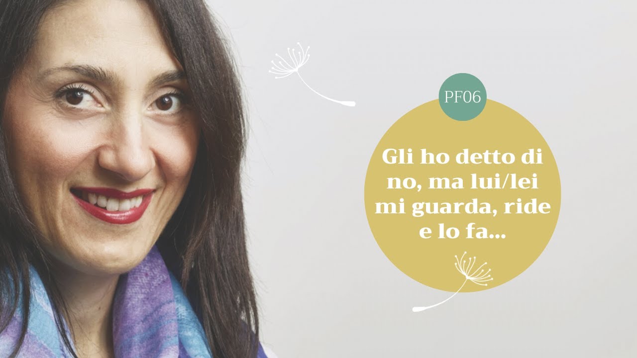 Gli ho detto di no, ma lui/lei mi guarda, ride e lo fa