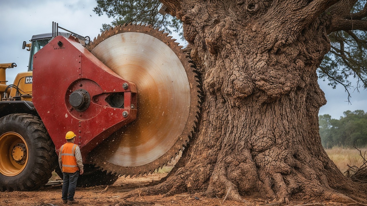 The Mystery Inside a 200-Year-Old Tree… to a Luxurious Dining Table with Stunning Wood Grain