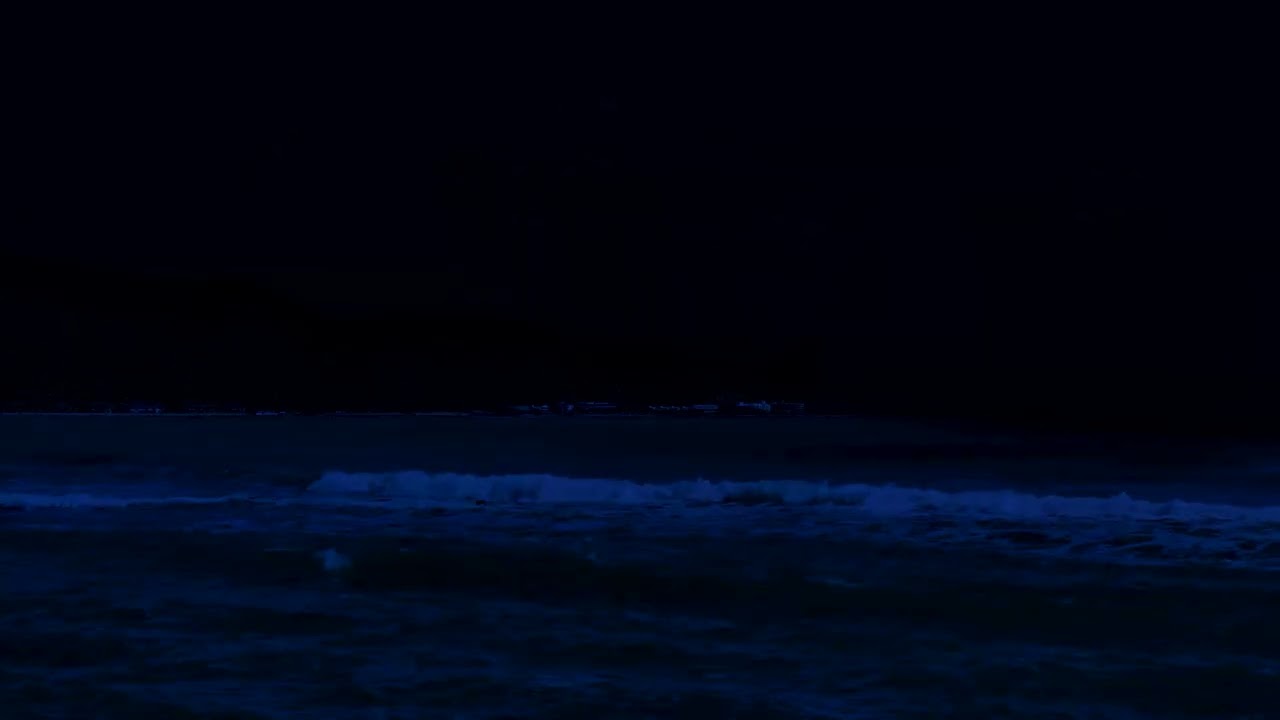 Deep Sleep Therapy 🌊 Ocean Waves to Calm the Mind and Relax in a Quiet Night