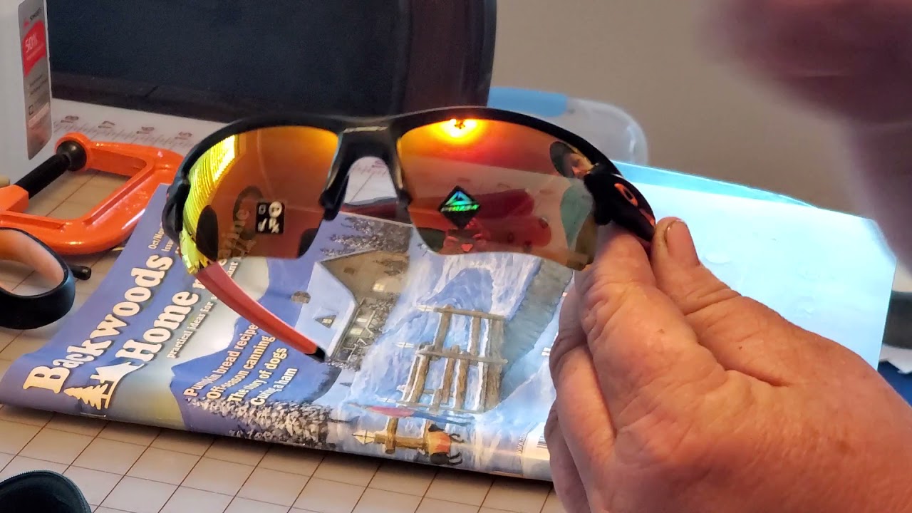Oakley Cleveland Browns Sunglasses Unboxing trying on Review telling you what I really think! NFL
