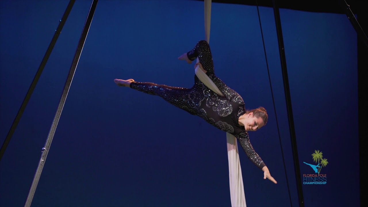 Liz - Silks Semi-Pro Division - 2019 Florida Pole Fitness Championship
