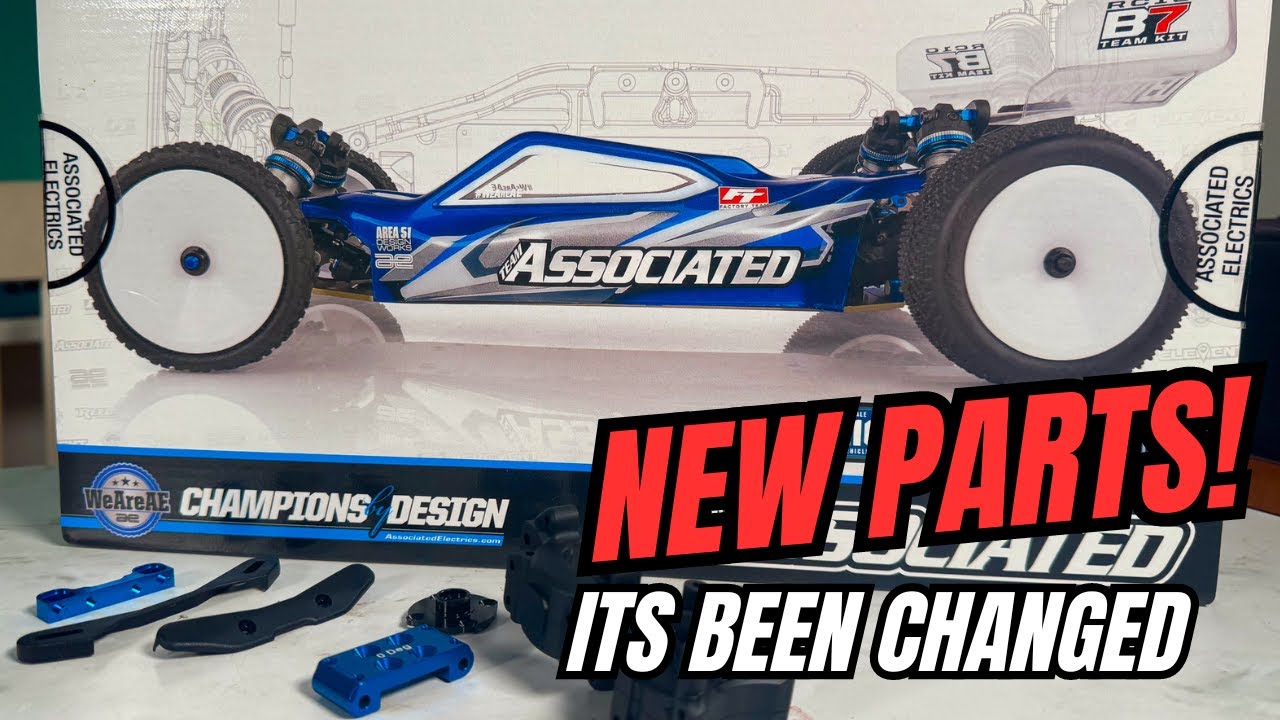 Новые, переработанные детали! Team Associated B7. Потрясающе!