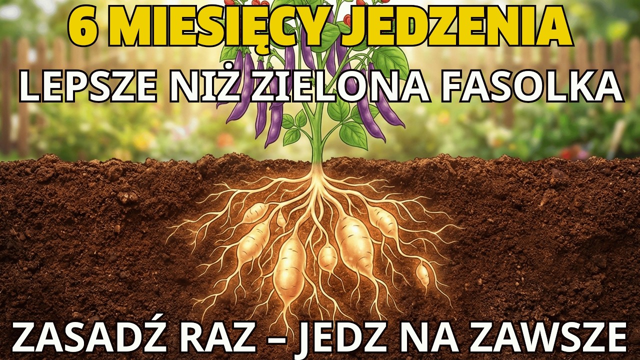 Lepsza niż fasolka szparagowa. „Nieśmiertelna” fasola, która odrasta każdej wiosny (Ozdobna?)