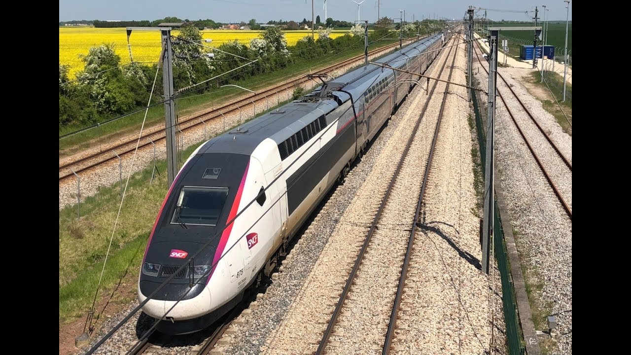 High speed Train TGV/OUIGO in France