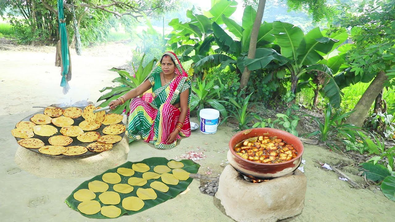 बेसन की रोटी और पनीर की सब्ज़ी देखते ही मुँह में पानी आजायेगा || Besan ki roti aur paneer ki sabji