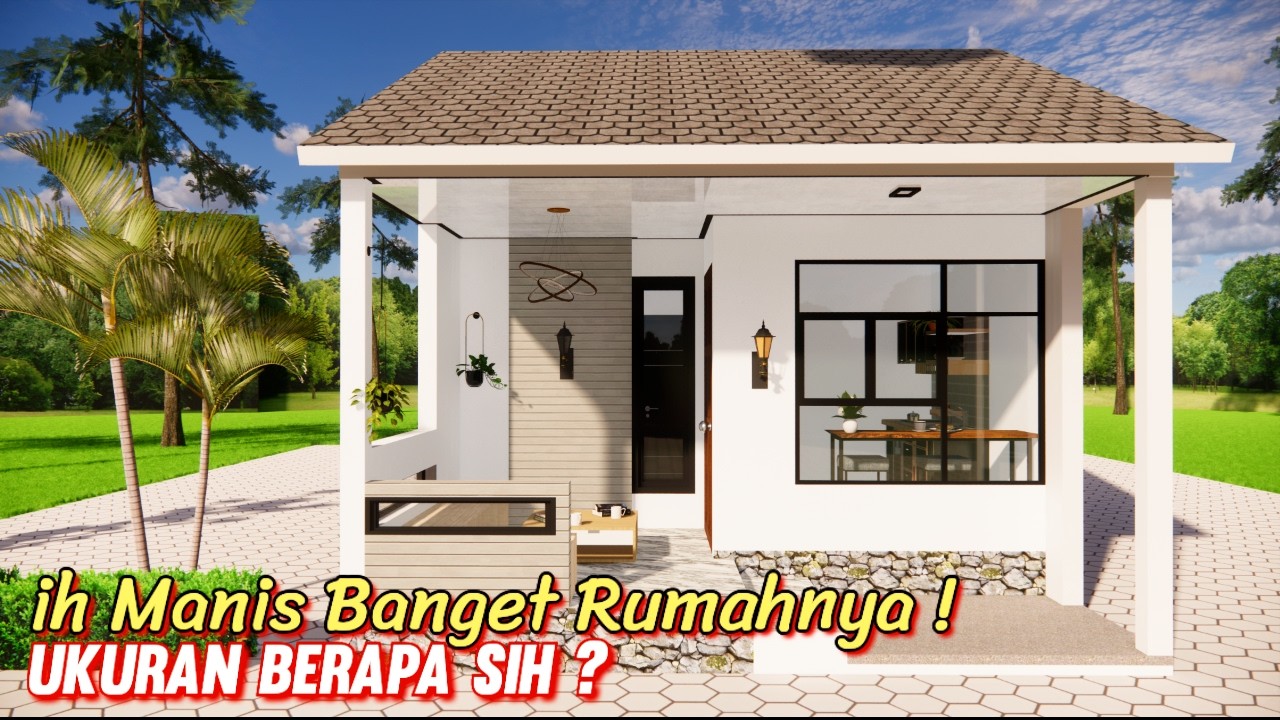 Minimalis Banget Rumah Ini Punya Ukuran 5x7 Meter Aja !!