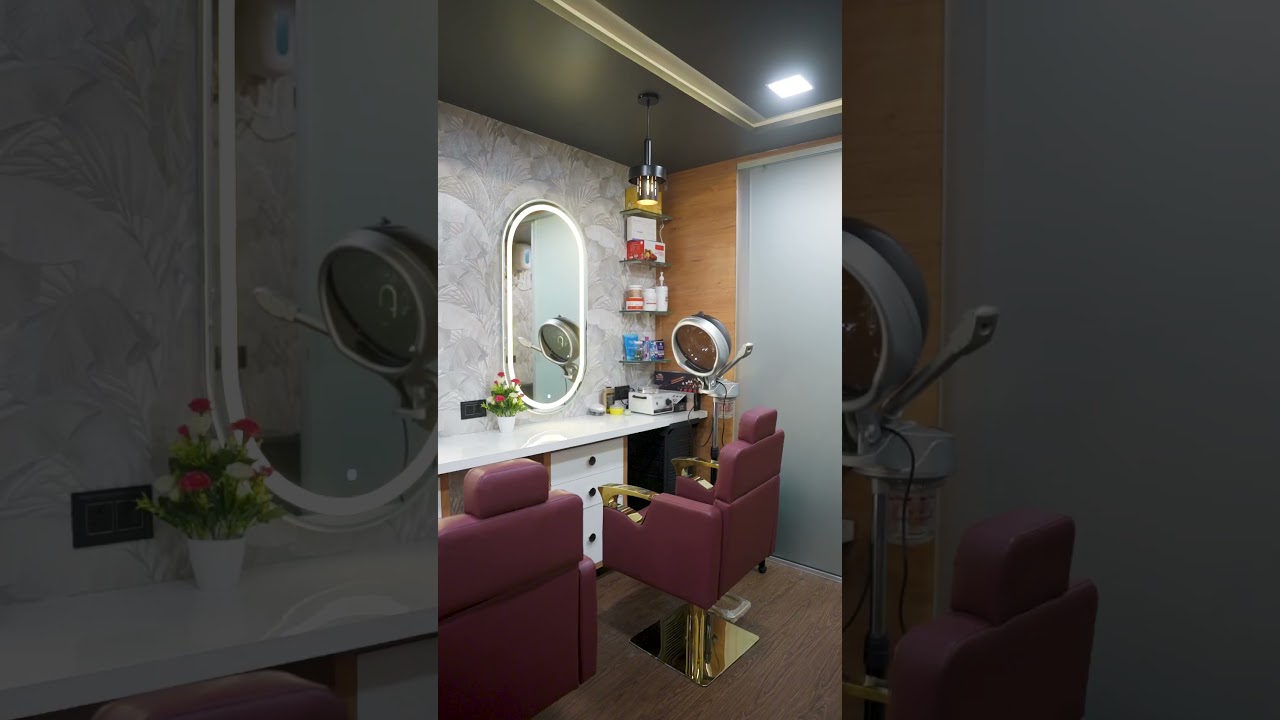 Luxury salon interior design|Best beauty parlour interior design|Ladies parlor interior design|