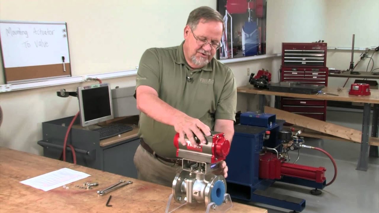 Mounting and Adjusting Actuator to Valve