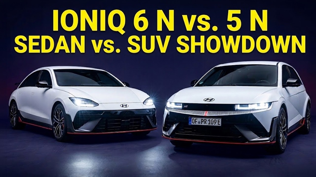 Hyundai IONIQ 6 N vs Hyundai IONIQ 5 N &ndash; Electric Performance Showdown | Motorvision  International