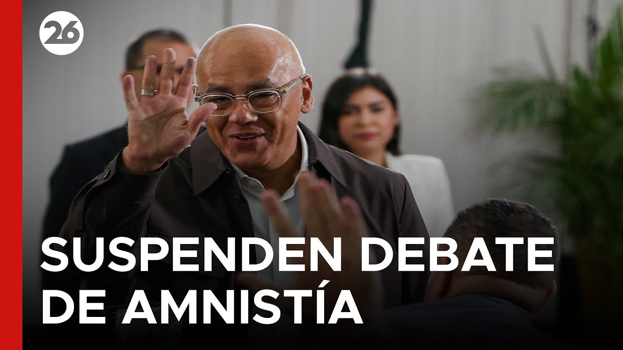 🇻🇪 AMNISTÍA EN PAUSA | Congreso suspende debate en Caracas