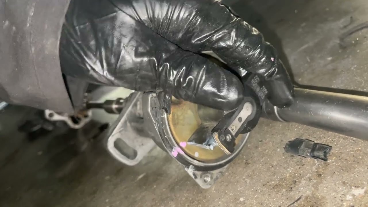 1989 Nissan 240sx KA24E minor over haul part 4 distributor alignment mechanical timing prep