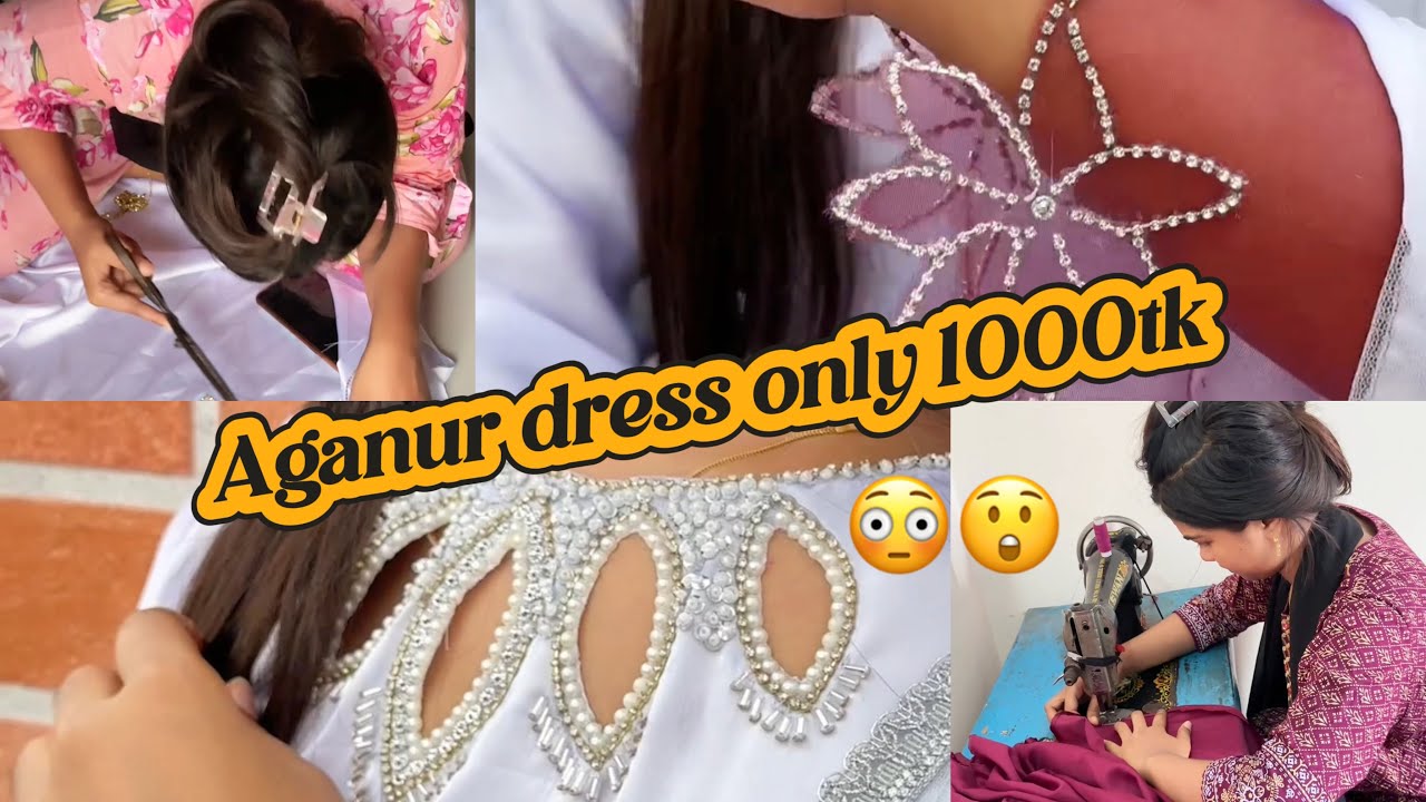 Recreate this aganur dress only 1000tk 😊