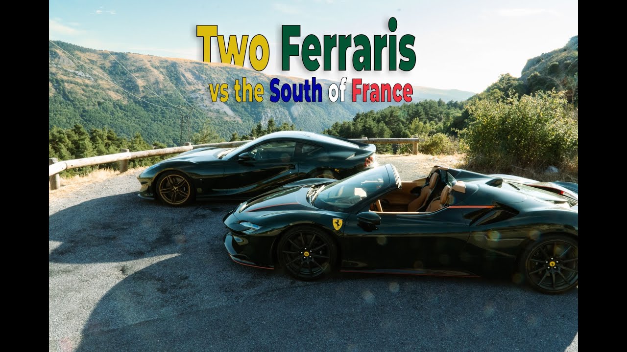 Two Ferraris vs The South of France