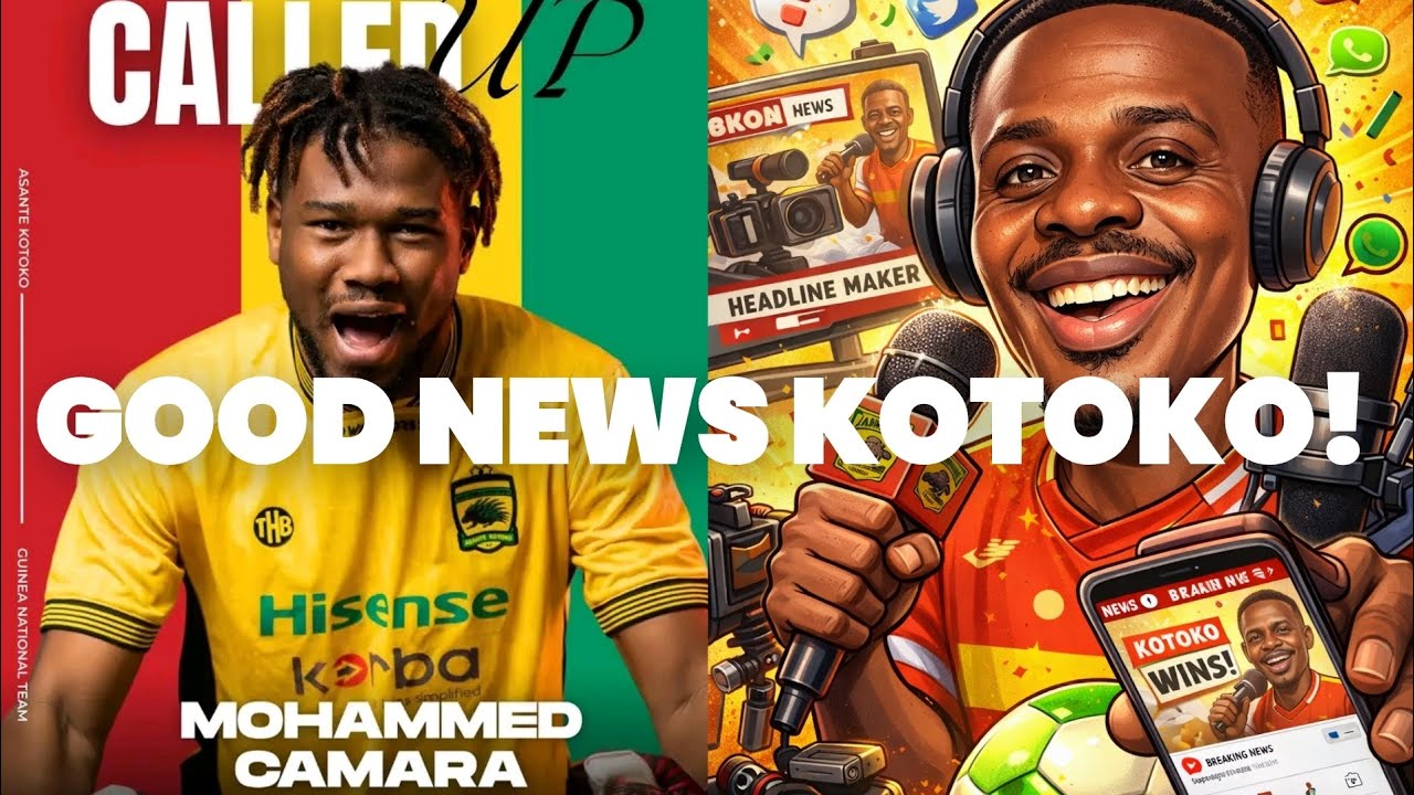 BREAKING NEWS ABOUT KOTOKO'S MOHAMMED CAMARA AS GOALKEEPER INVITED TO NATIONAL TEAM - DETAILS 