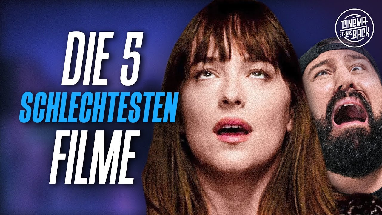 Die 5 SCHLECHTESTEN Filme, die ich je gesehen habe (Ranking)