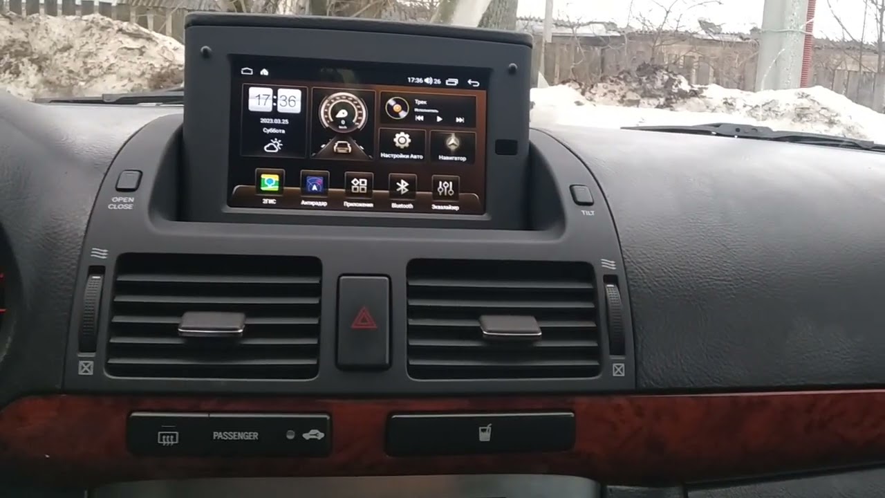 Android display Avensis 2 . Видеообзор андройд навигации