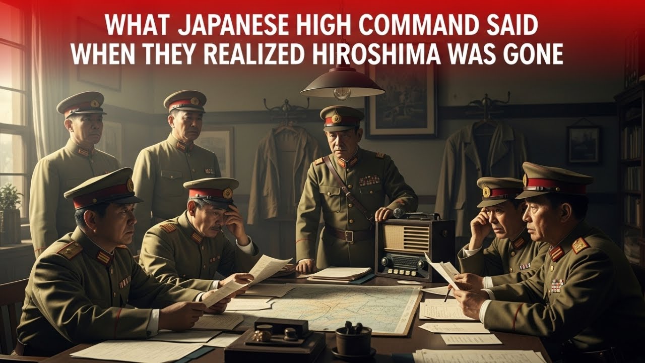 What Japanese High Command Said When They Realized Hiroshima Was Gone