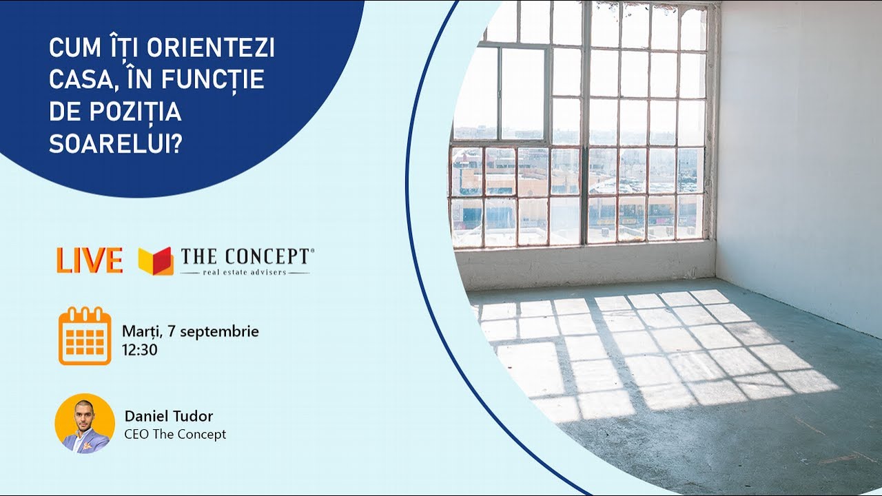 Cum îți orientezi casa, în funcție de poziția soarelui?