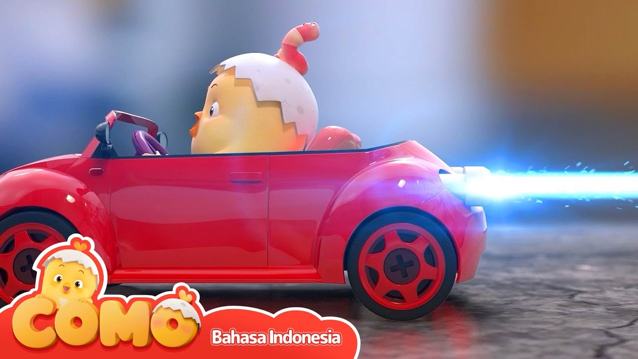 Mengamati Mobil + Lebih banyak episode | Como Ingin Tahu! | Como Tepuk-Tepuk | Kartun Anak
