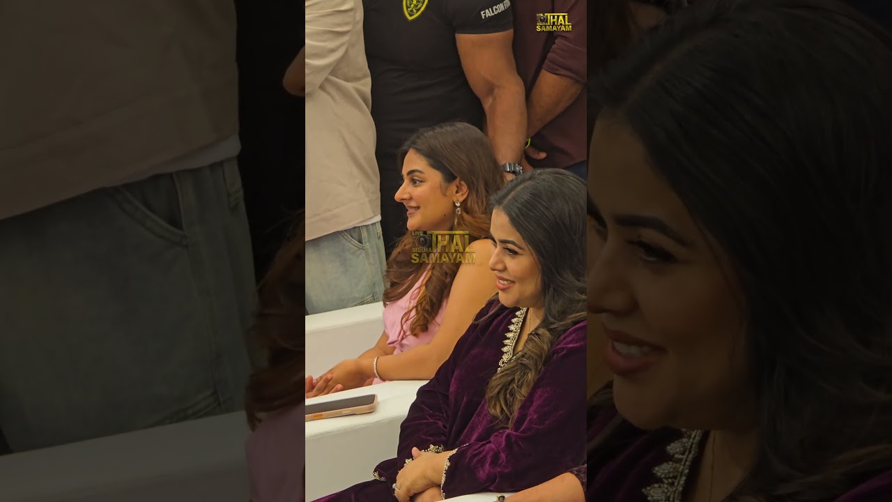 Whose smile is the most fun to see ❤️ #shamnakasim #estheranil