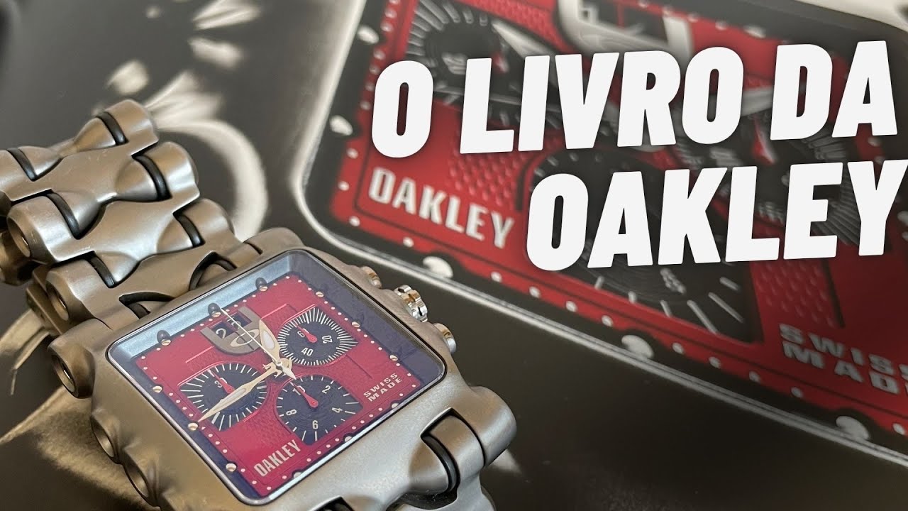 SÓ ITENS RAROS | OAKLEY BOOK 40 ANOS DA MARCA