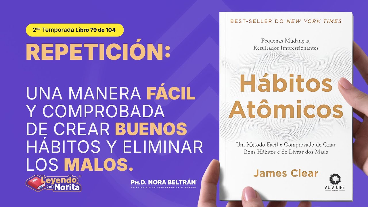 REPETICIÓN - Leyendo con Norita | Hábitos Atómicos - James Clear