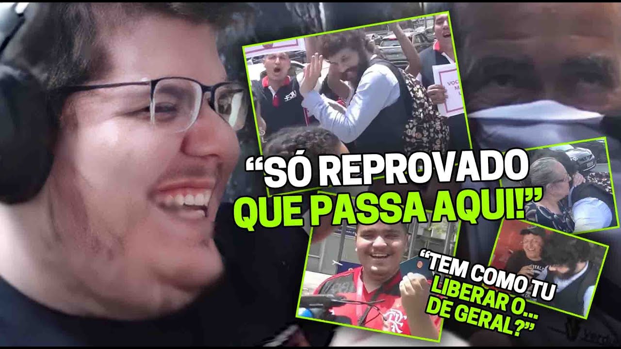 CASIMIRO REAGE AO DIOGO DEFANTE: REPÓRTER DOIDÃO NO ENEM 2022 | Cortes do Casimito